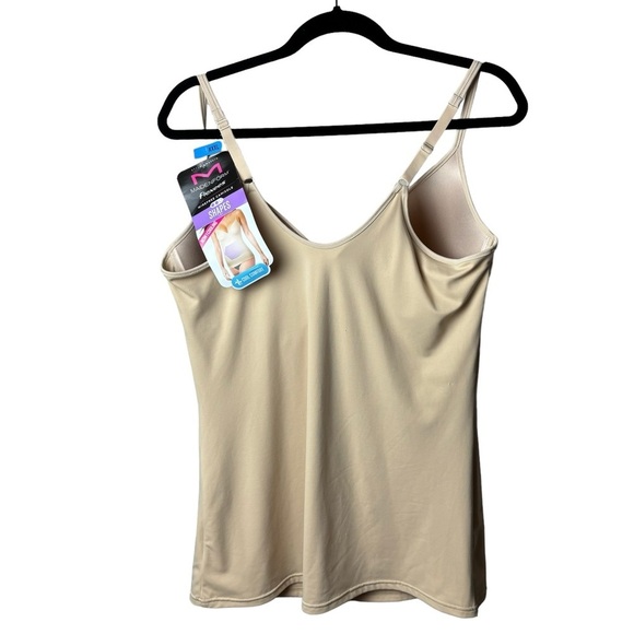 Maidenform Flexees Wireless Camisole Soft Beige Cool Comfort Firm Size 3X NEW - Picture 9 of 11